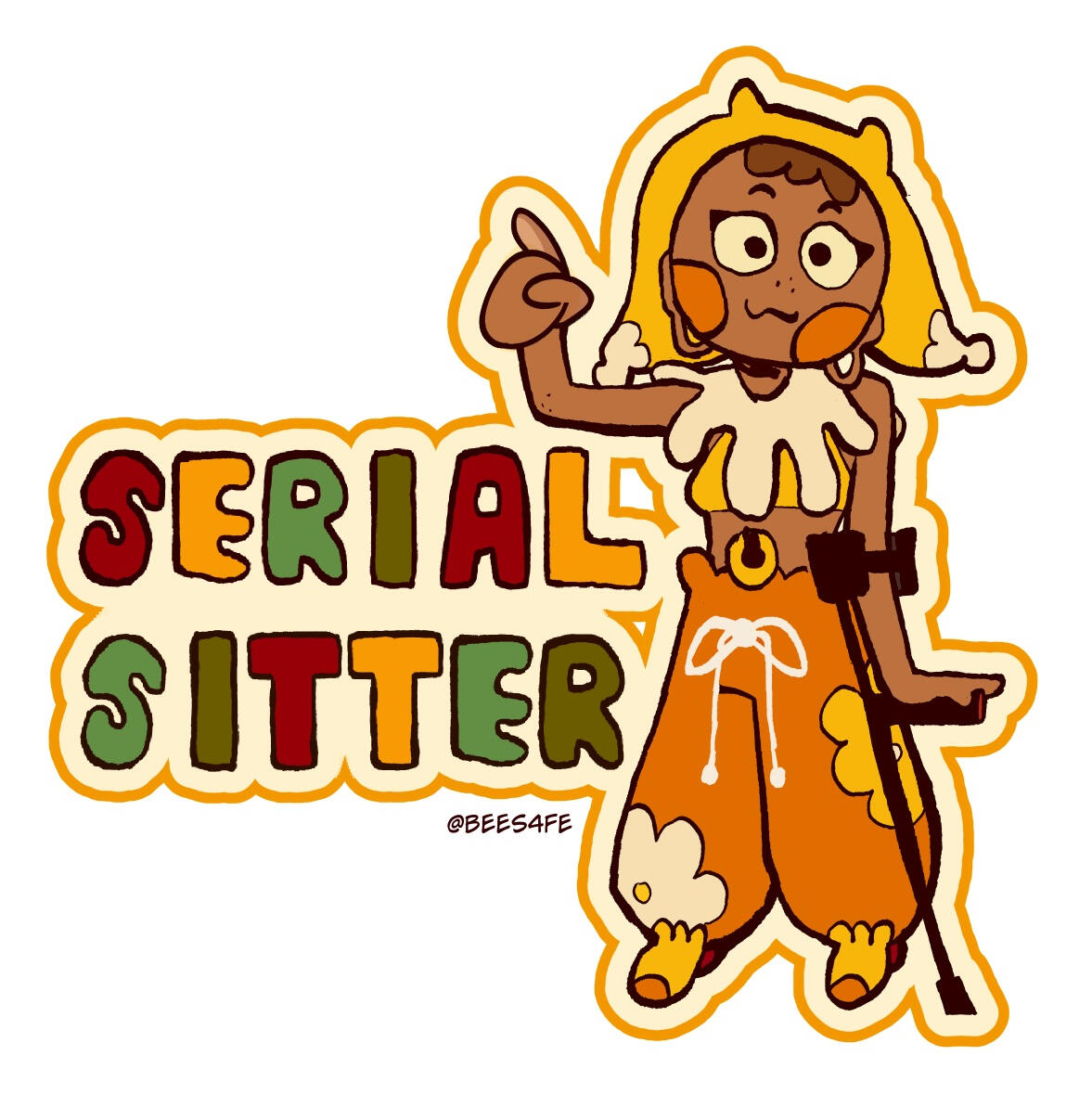 Sticker: Serial Sitter